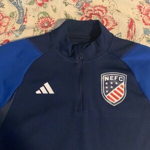 NWOT NEFC (soccer) adidas training  jacket SZ S (women’s)
